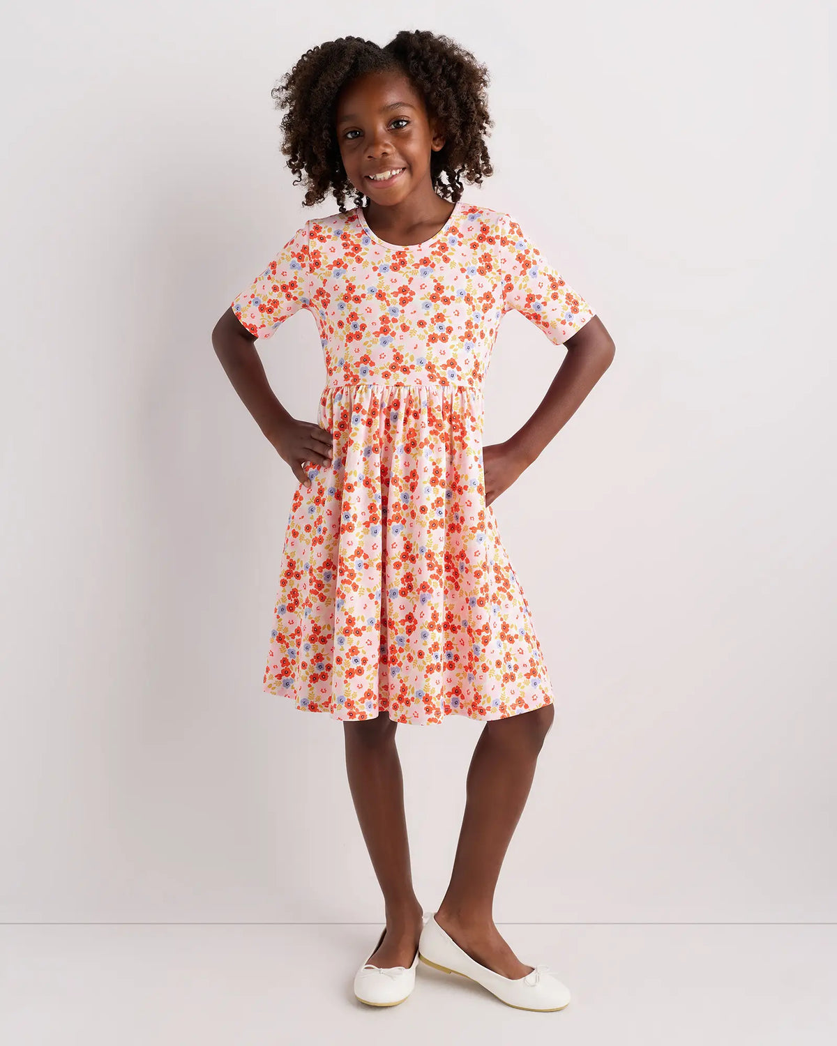 Organic Cotton Skater Dress - US 6989