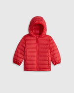Lightweight Down Hooded Puffer Jacket - US 6324