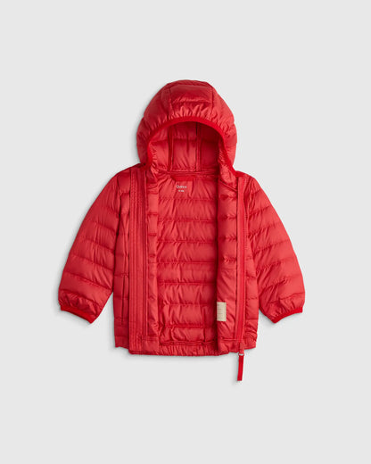 Lightweight Down Hooded Puffer Jacket - US 6324
