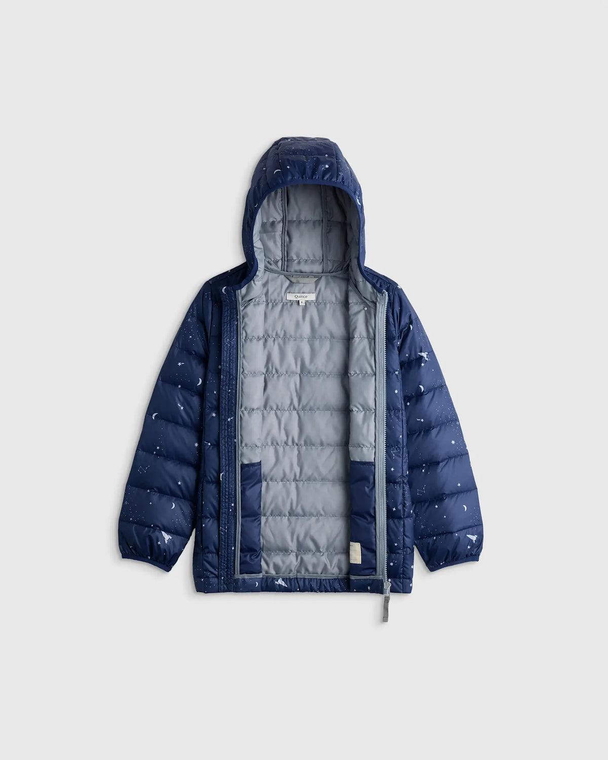 Lightweight Down Hooded Puffer Jacket - US 3338