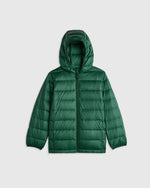 Lightweight Down Hooded Puffer Jacket - US 9859