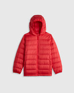 Lightweight Down Hooded Puffer Jacket - US 6668