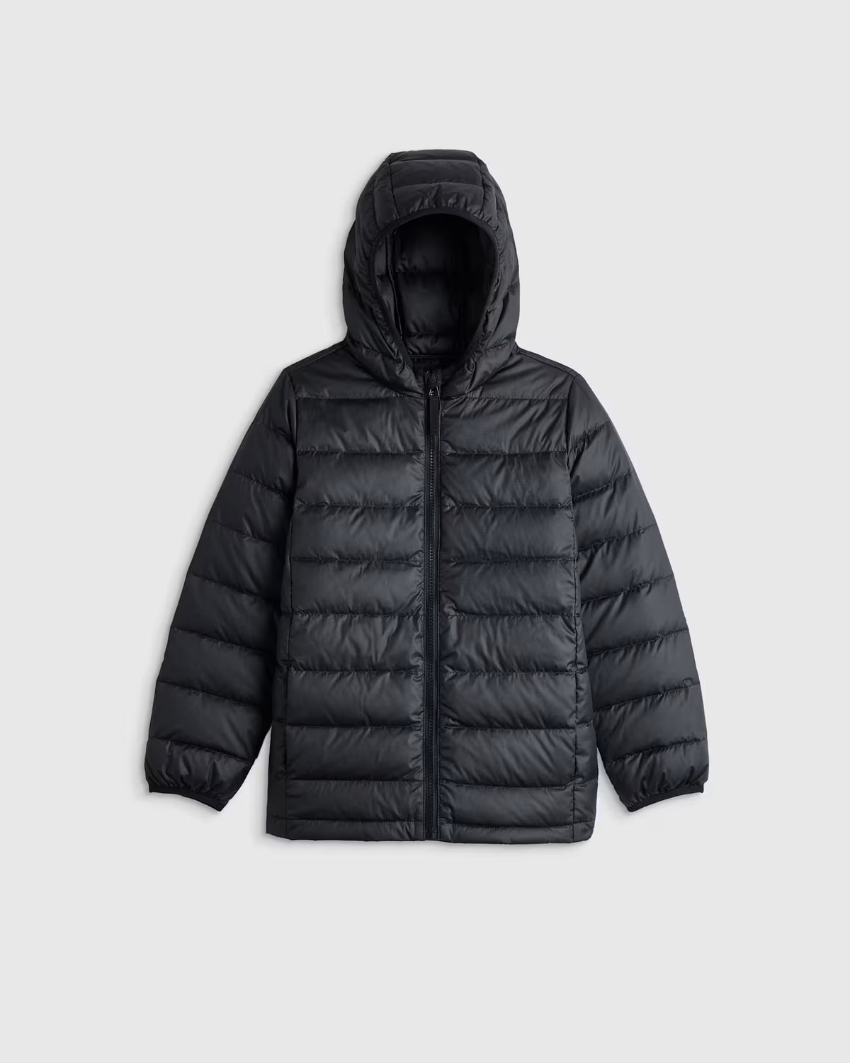 Lightweight Down Hooded Puffer Jacket - US 1075