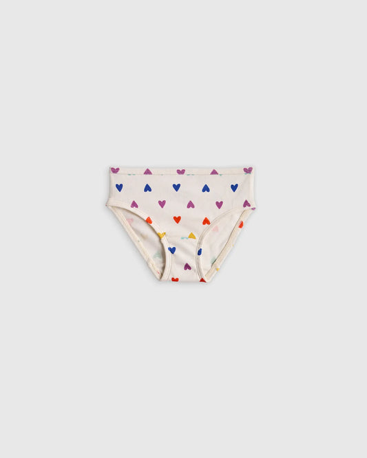 Girls 100% Organic Cotton Brief 7-Pack - US 5160