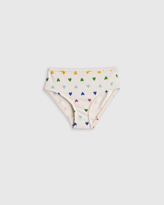 Girls 100% Organic Cotton Brief 7-Pack - US 3593