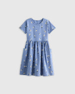 Organic Cotton Fit and Flare Pocket Dress - US 9368