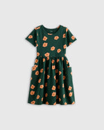 Organic Cotton Fit and Flare Pocket Dress - US 8778