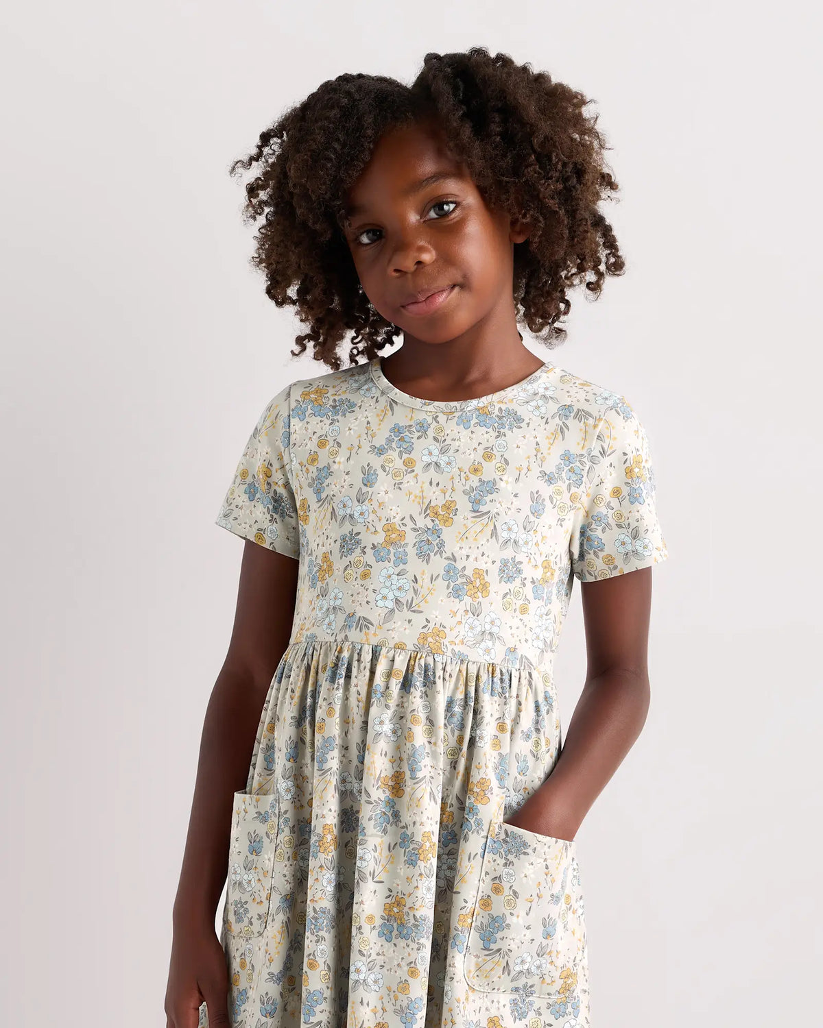 Organic Cotton Fit and Flare Pocket Dress - US 0584