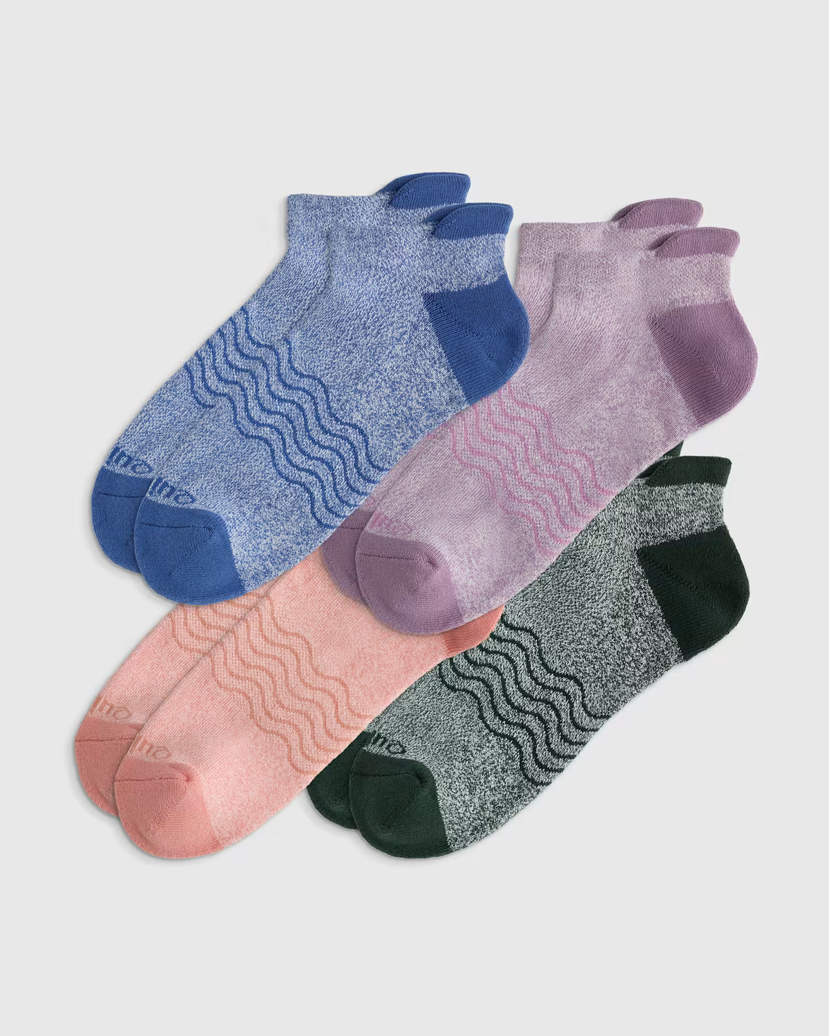 Everyday Cotton Colorblock Marl Ankle Socks (4-pack) - US 3461