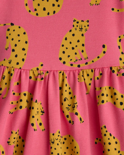 Organic Cotton Fit and Flare Pocket Dress - US 8047