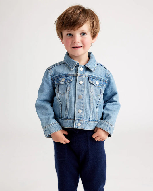 100% Organic Cotton Denim Jacket - US 7422