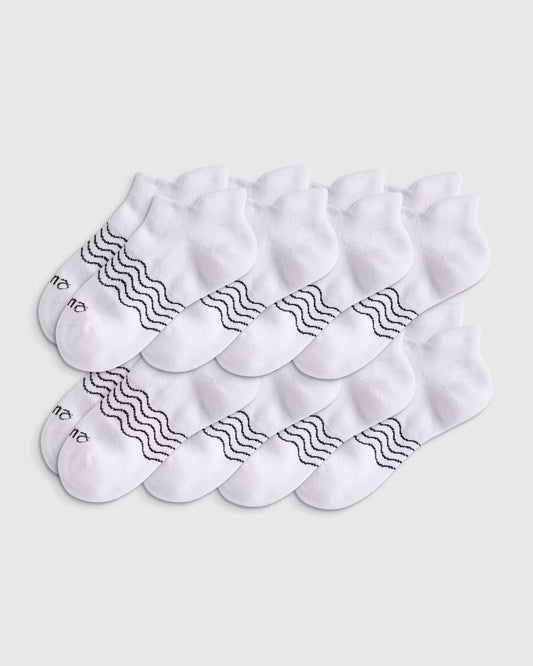 Kids Organic Cotton Ankle Socks 8-Pack - US 2472