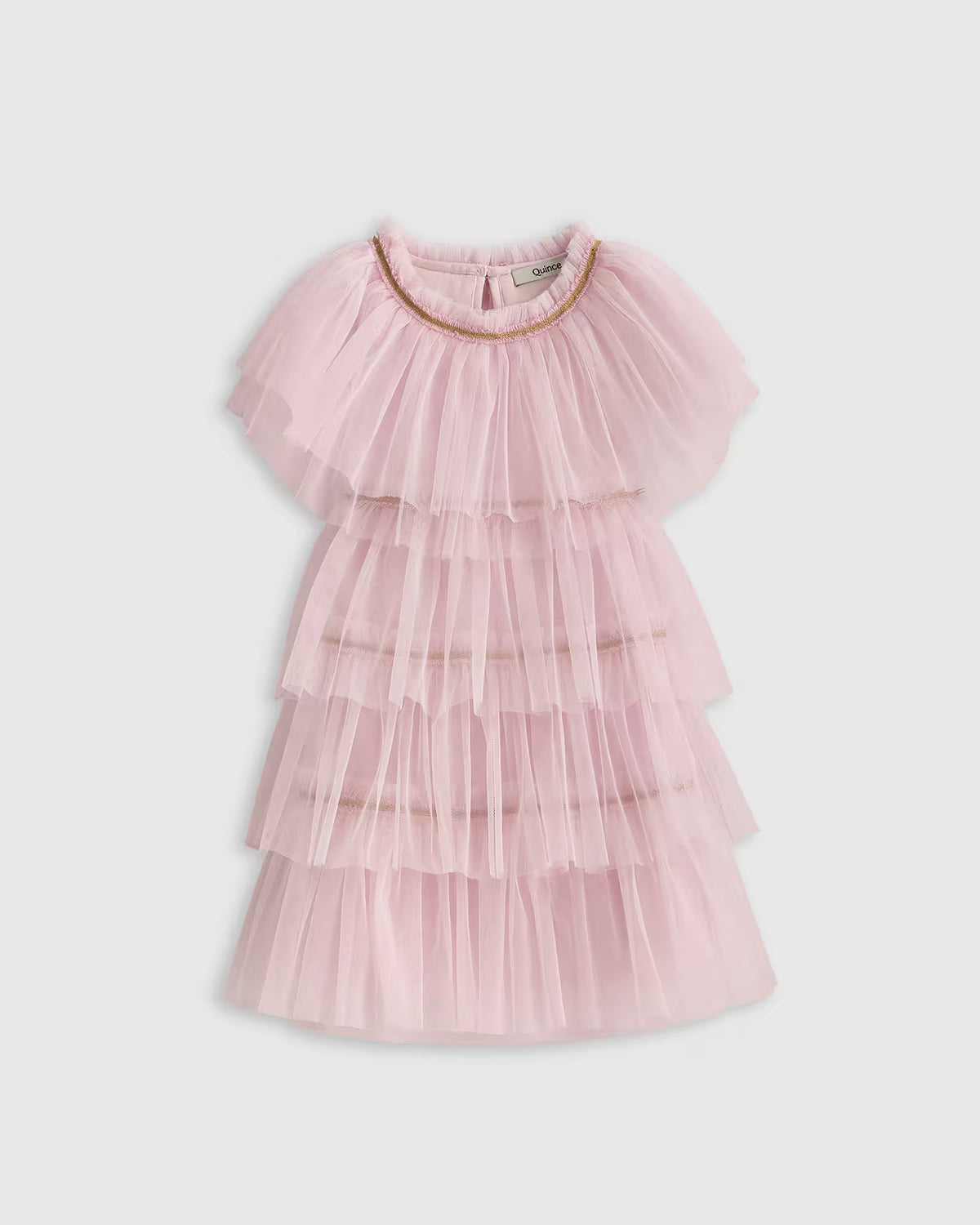 Recycled Tulle Tiered Dress - US 1832