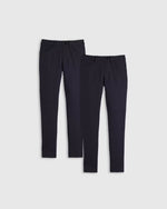 Ultra-Stretch Ponte Skinny Pants 2-Pack - US 1272