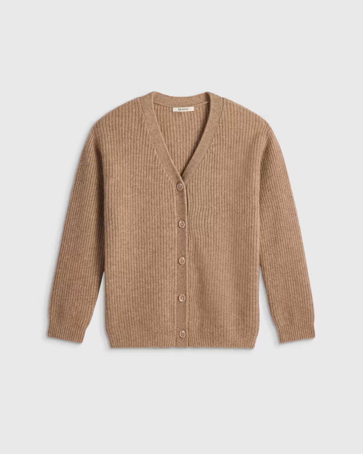 Washable Cashmere Oversized Fisherman Cardigan - US 7774