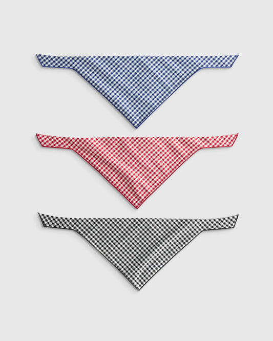 100% Cotton Pet Bandana (3-pack) - US 4668
