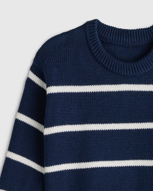 100% Organic Cotton Crewneck Sweater - US 6694