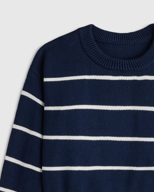 100% Organic Cotton Crewneck Sweater - US 7110