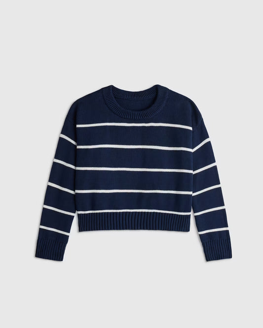 100% Organic Cotton Crewneck Sweater - US 7110