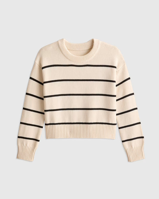100% Organic Cotton Crewneck Sweater - US 3430