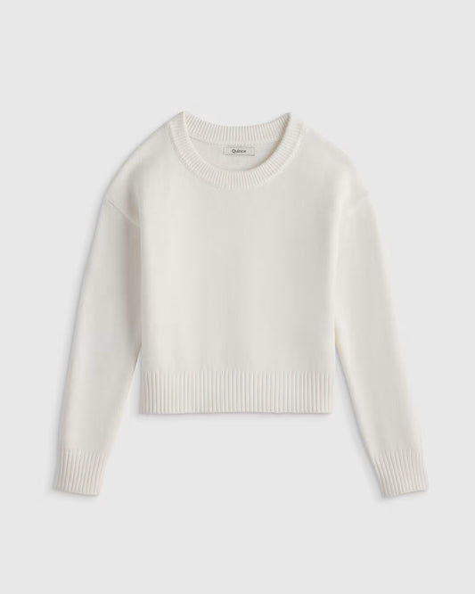 100% Organic Cotton Crewneck Sweater - US 5816