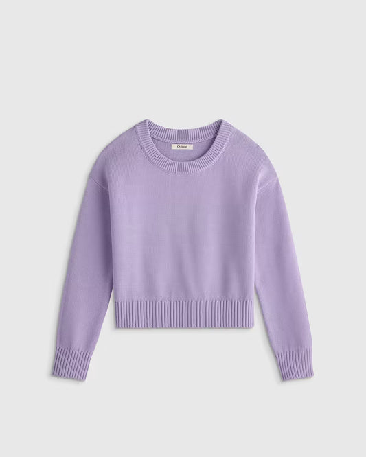 100% Organic Cotton Crewneck Sweater - US 8011