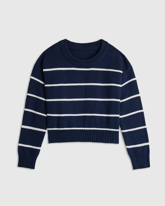 100% Organic Cotton Crewneck Sweater - US 6877