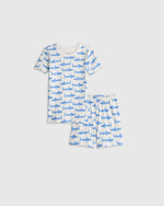100% Organic Cotton Short Sleeve and Shorts Pajama Set - US 7731