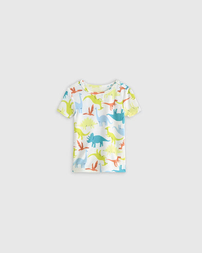 Bamboo Short Sleeve and Shorts Pajama Set - US 7789