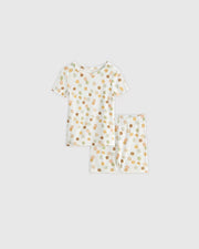 Bamboo Short Sleeve and Shorts Pajama Set - US 9982