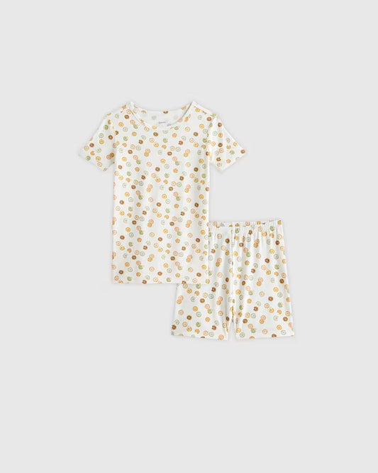 Bamboo Short Sleeve and Shorts Pajama Set - US 5274