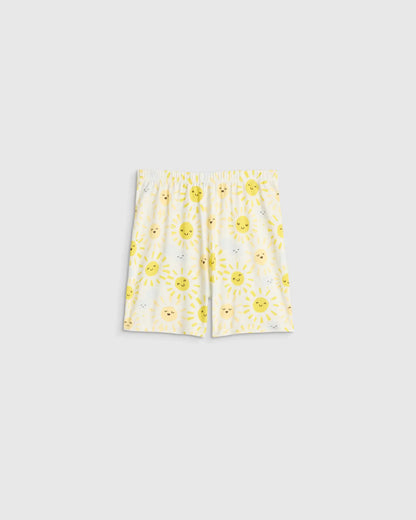 Bamboo Short Sleeve and Shorts Pajama Set - US 6278