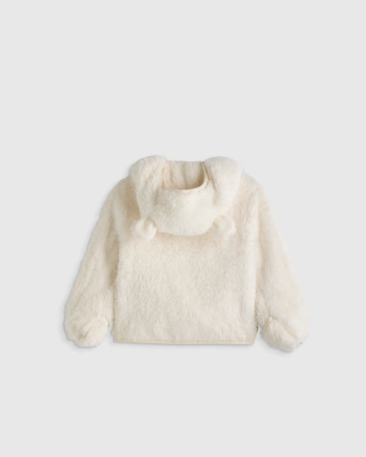 Recycled Sherpa Fleece Bear Hood Jacket - US 6671
