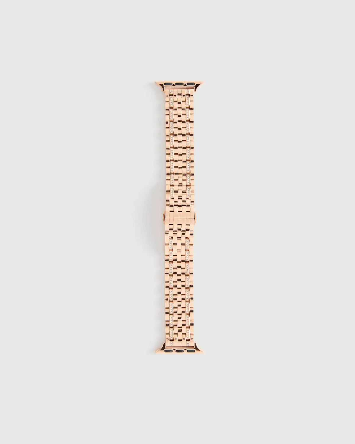 Stainless Steel & Pave Bracelet Smartwatch Band - US 4322