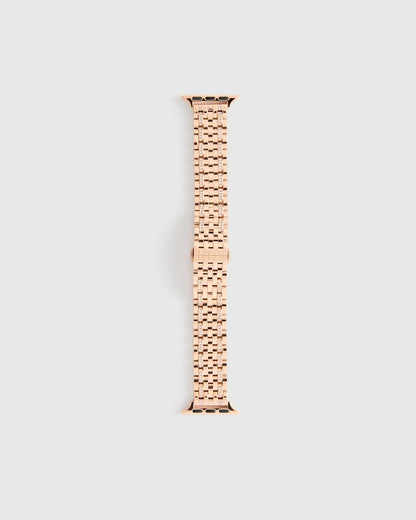 Stainless Steel & Pave Bracelet Smartwatch Band - US 4322