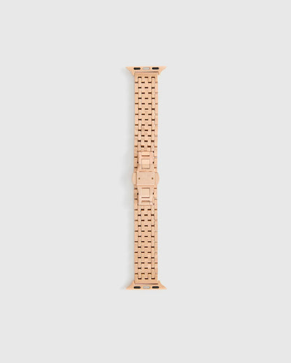 Stainless Steel & Pave Bracelet Smartwatch Band - US 4322