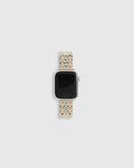 Stainless Steel & Pave Bracelet Smartwatch Band - US 9609