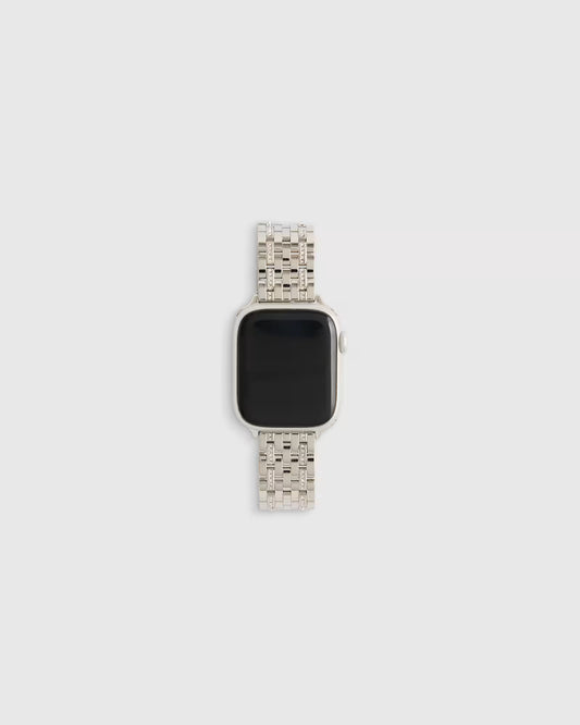 Stainless Steel & Pave Bracelet Smartwatch Band - US 4633