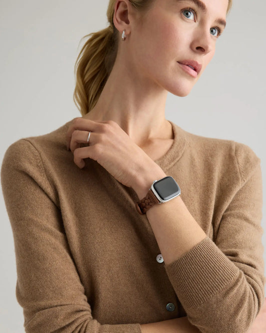 Braided Leather Smartwatch Band - US 1340