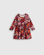Organic Cotton Long Sleeve Fit and Flare Pocket Dress - US 1450