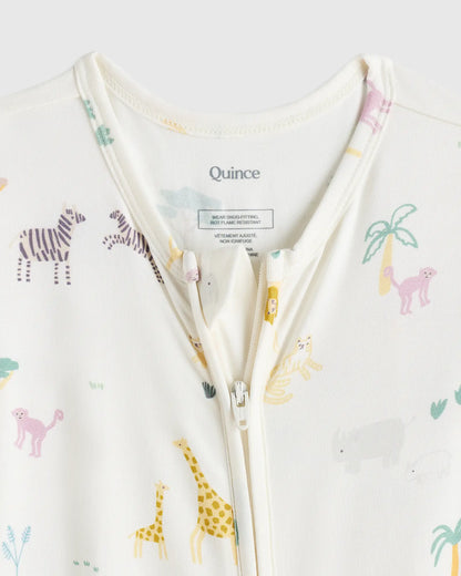 Bamboo Footie Pajama - US 7042