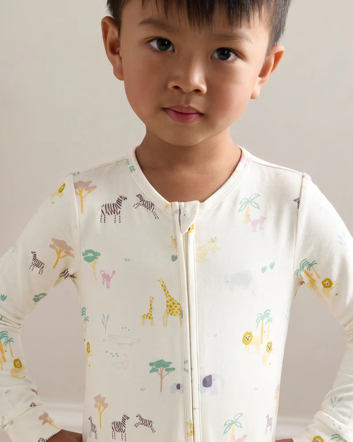 Bamboo Footie Pajama - US 7042