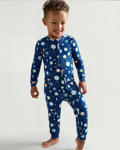 Bamboo One Piece Pajama - US 6845