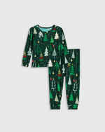 Bamboo Long Sleeve and Pant Pajama Set - US 3348