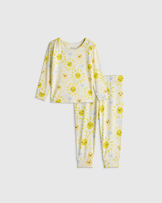 Bamboo Long Sleeve and Pant Pajama Set - US 6345
