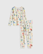 Bamboo Long Sleeve and Pant Pajama Set - US 6852