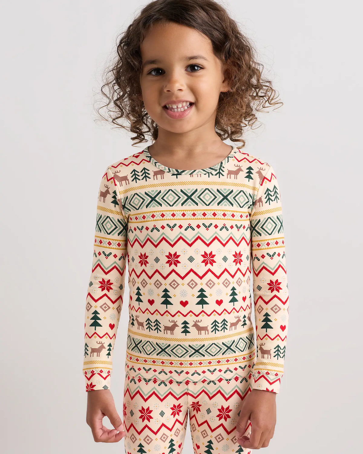 Bamboo Long Sleeve and Pant Pajama Set - US 9212