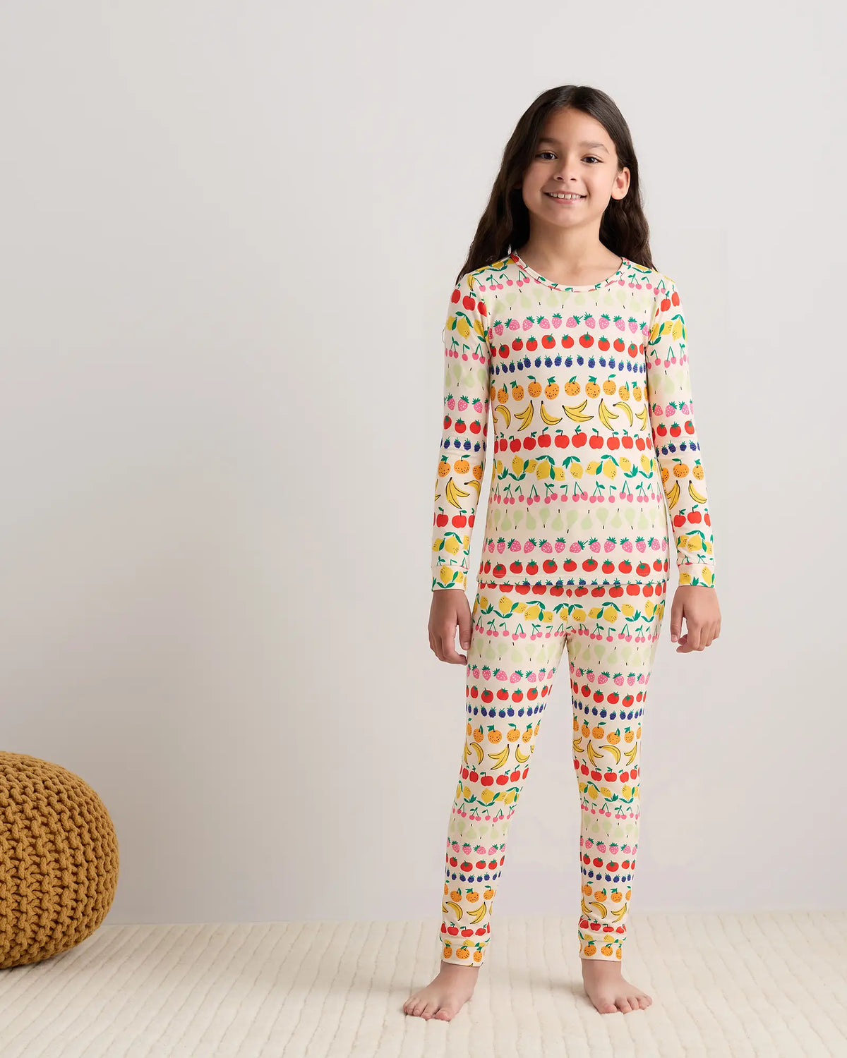 Bamboo Long Sleeve and Pant Pajama Set - US 2252