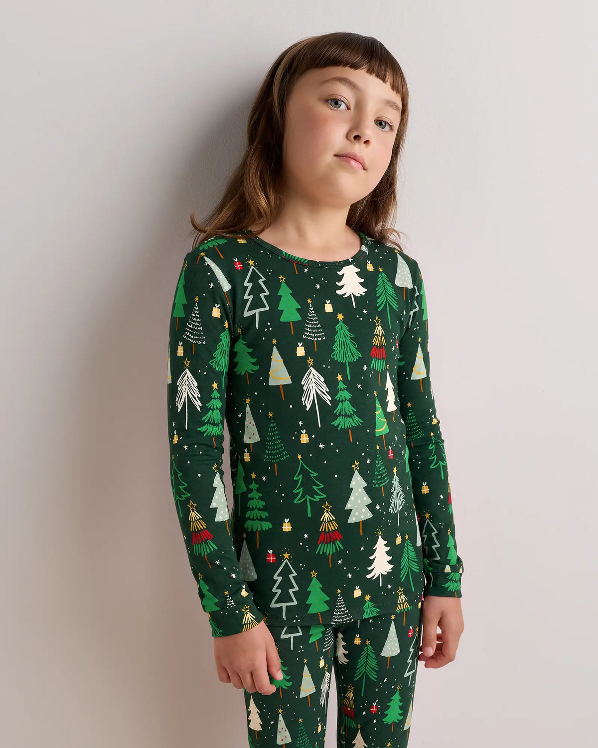 Bamboo Long Sleeve and Pant Pajama Set - US 3098