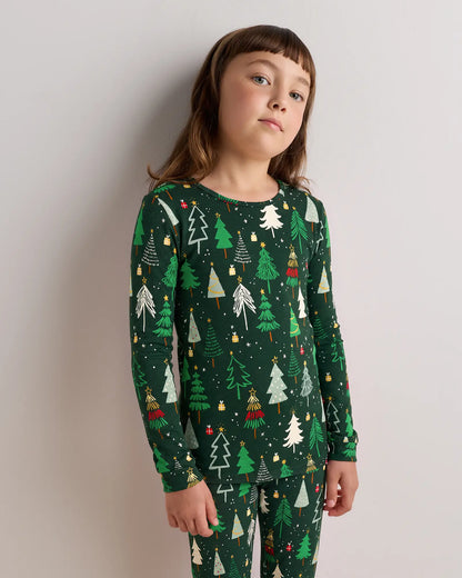 Bamboo Long Sleeve and Pant Pajama Set - US 3098